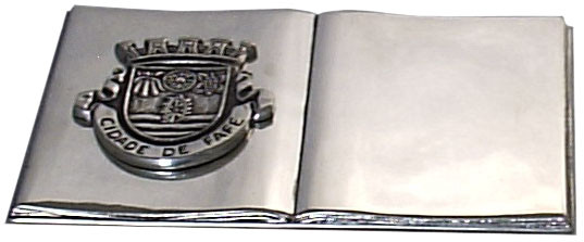 Livro placa