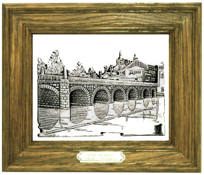 QUADRO PONTE ROMANA CHAVES