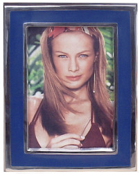 cor- moldura cor azul